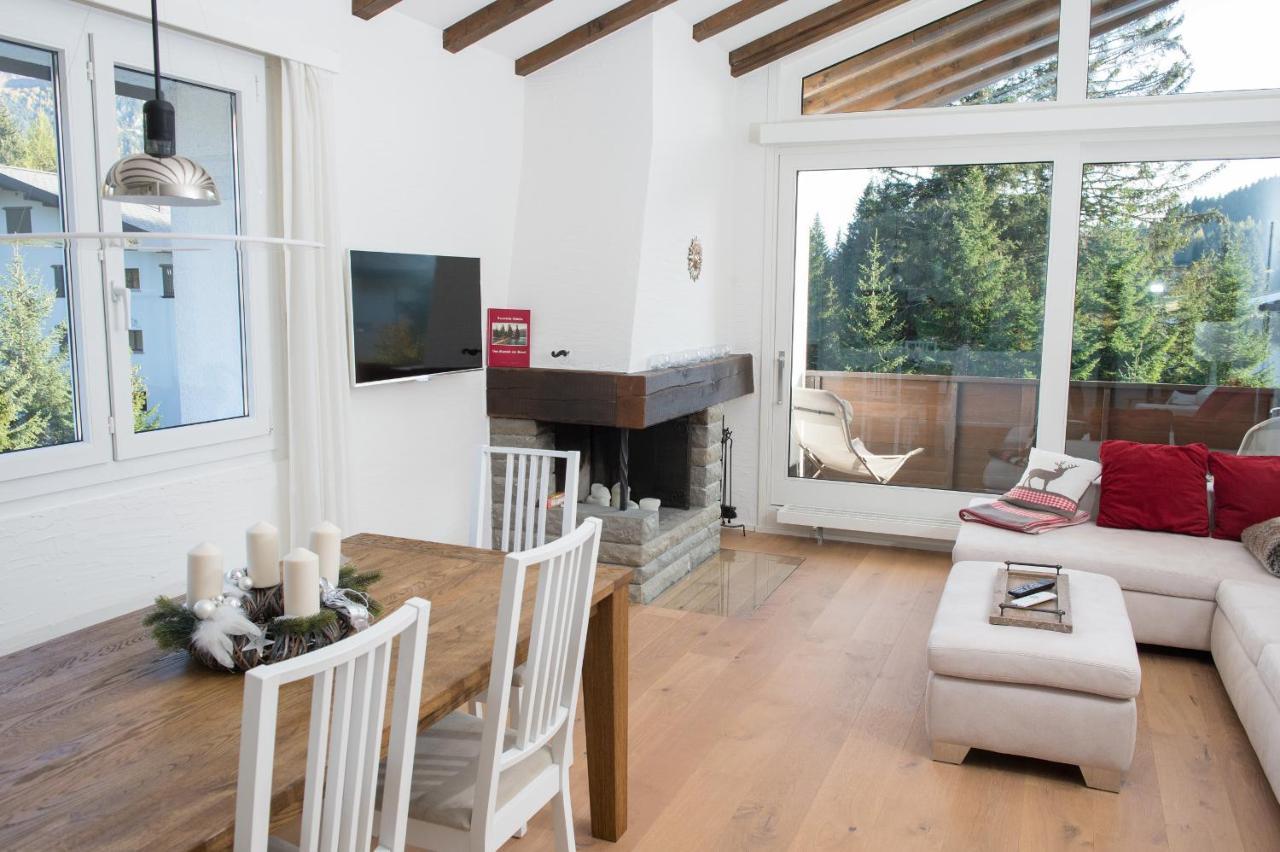 Flat La Riva 111 With Pool-Lenzerheide Apartamento Exterior foto